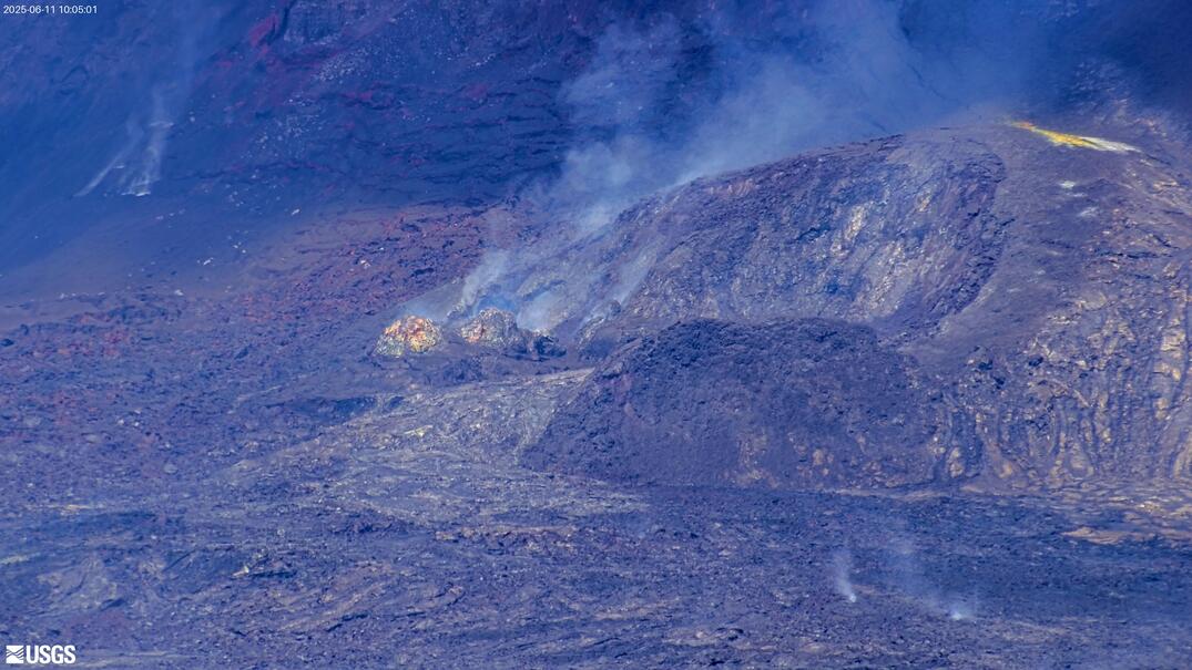 Color image of caldera